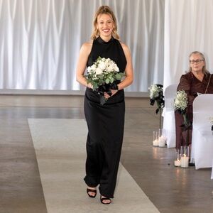 Elegant Black Evening Gown